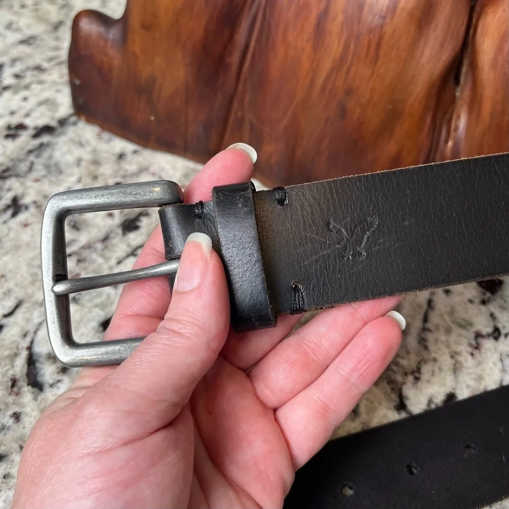 American Eagle Leather Belt